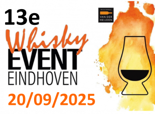 Whisky Event Eindhoven MIDDAG Ticket 20-09-2025