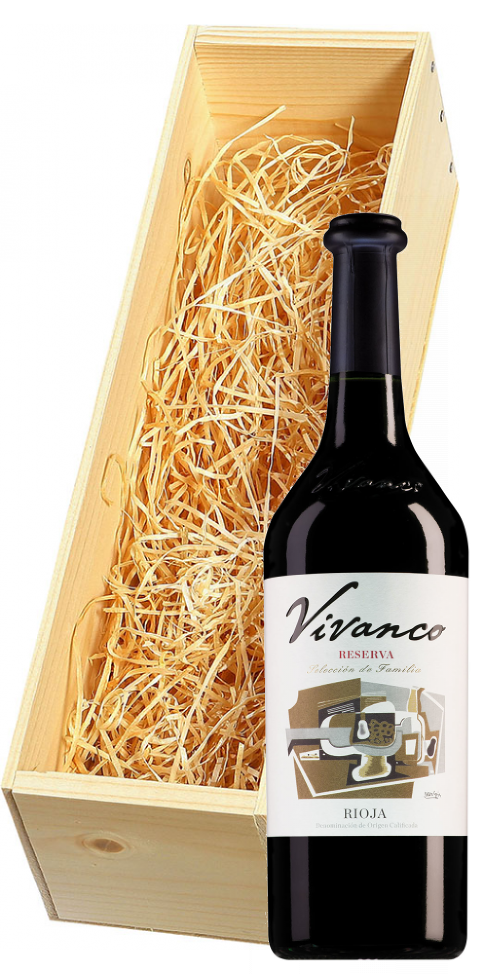 Wijnkist met Vivanco Rioja Reserva