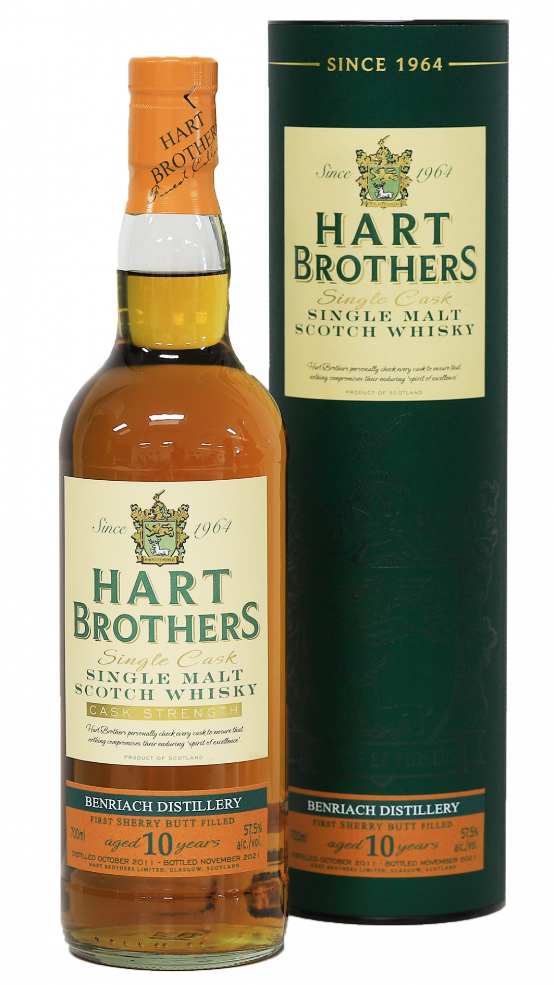 Hart Brothers BenRiach 10 yrs High Spirits